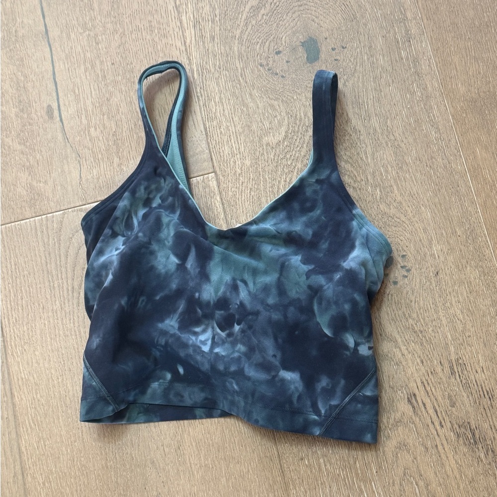 Lululemon tie-dye workout top Activewear